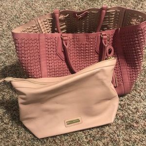 Steve Madden raspberry tote XL